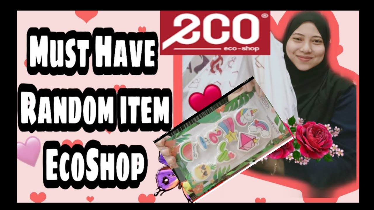 Must Have ECO SHOP  MR DIY random item haul 
