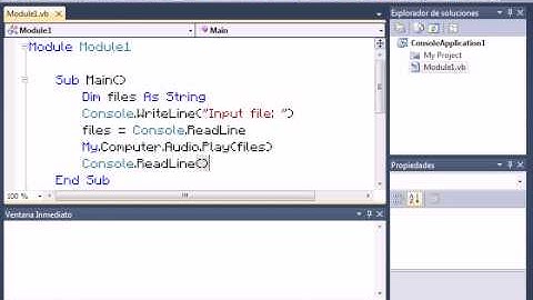 Console Wav Player using Visual Basic 2010 express