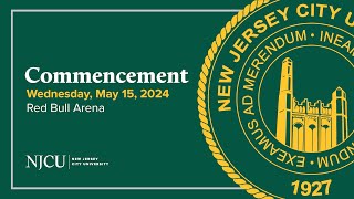 2 p.m. NJCU Commencement Ceremony