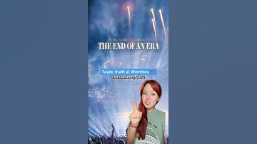 Wembley for Ep 1 & 2 ‼️ #taylorswift #endofanera #tstheerastour #wembley #disneyplus