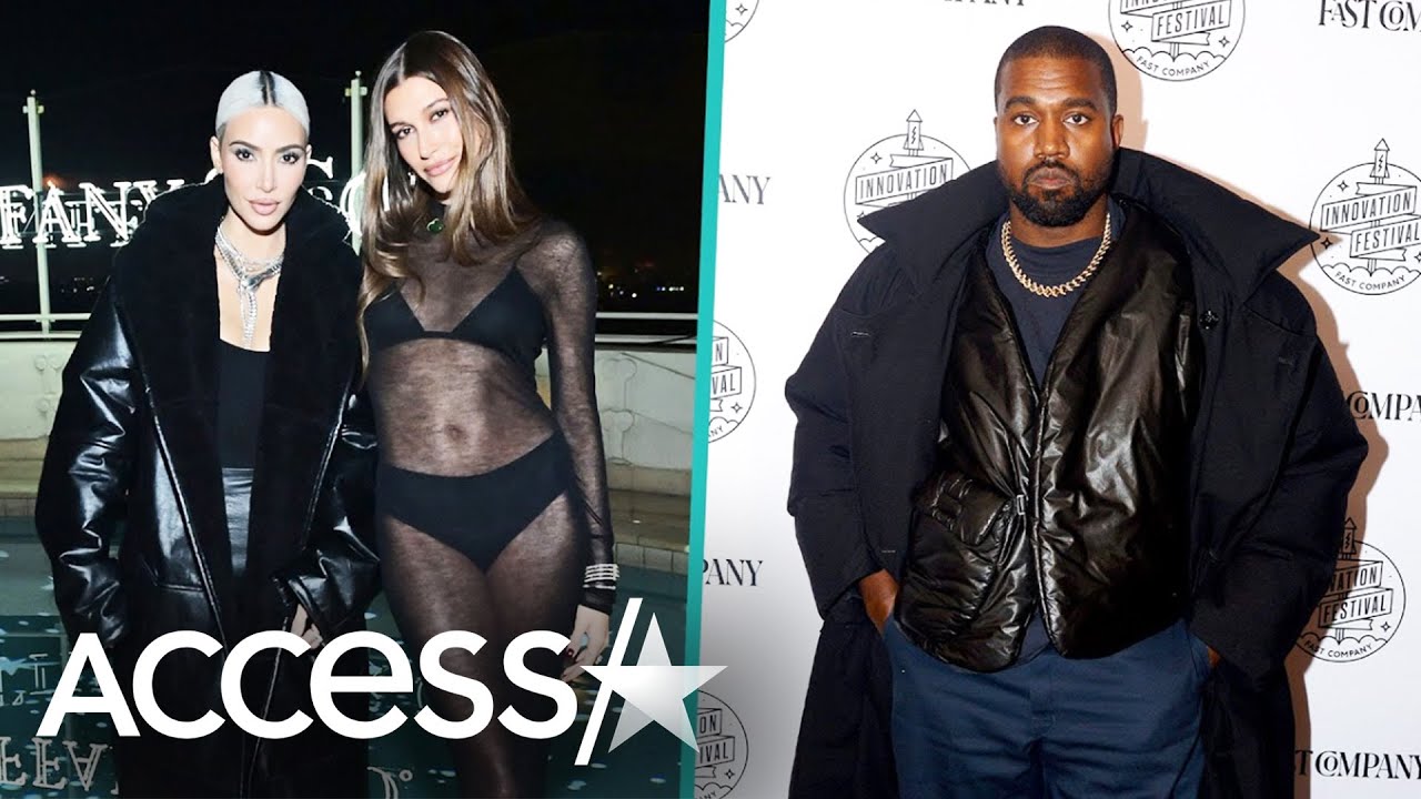 Kim Kardashian Poses w/ Hailey Bieber Amid Kanye West Bullying The Model