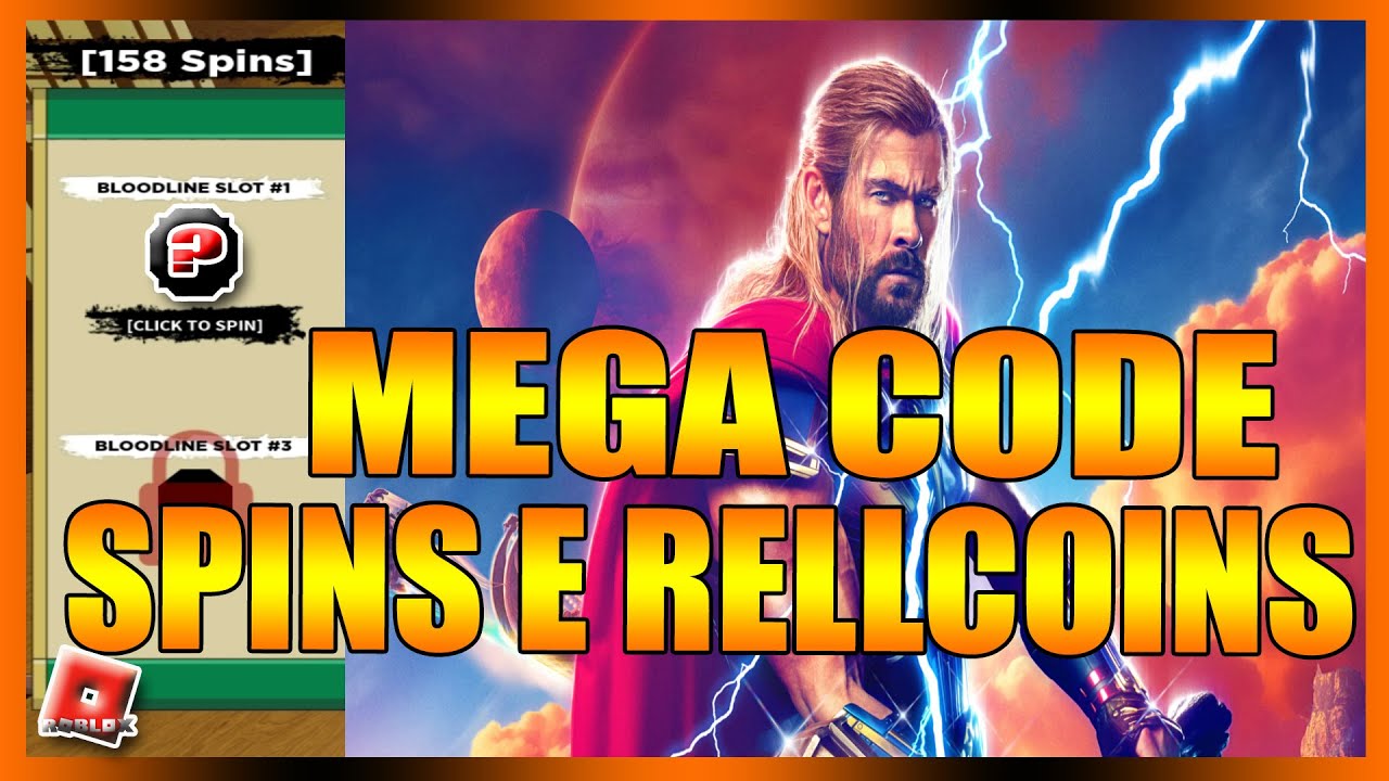 MEGA CODE de SPINS e RELLCOINS em Shindo Life (Shinobi Life 2 )[ ROBLOX ...