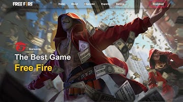 How To Make Free Fire Website Using | HTML & CSS