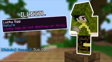 Cubecraft Admin giving me CURSED items in EggWars