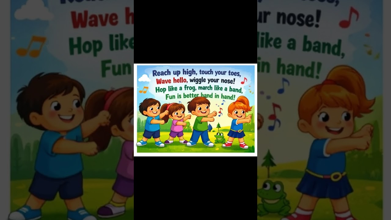 🎶 Jump, Jump, Move Around!   Fun Kids Dance Song 🎶    