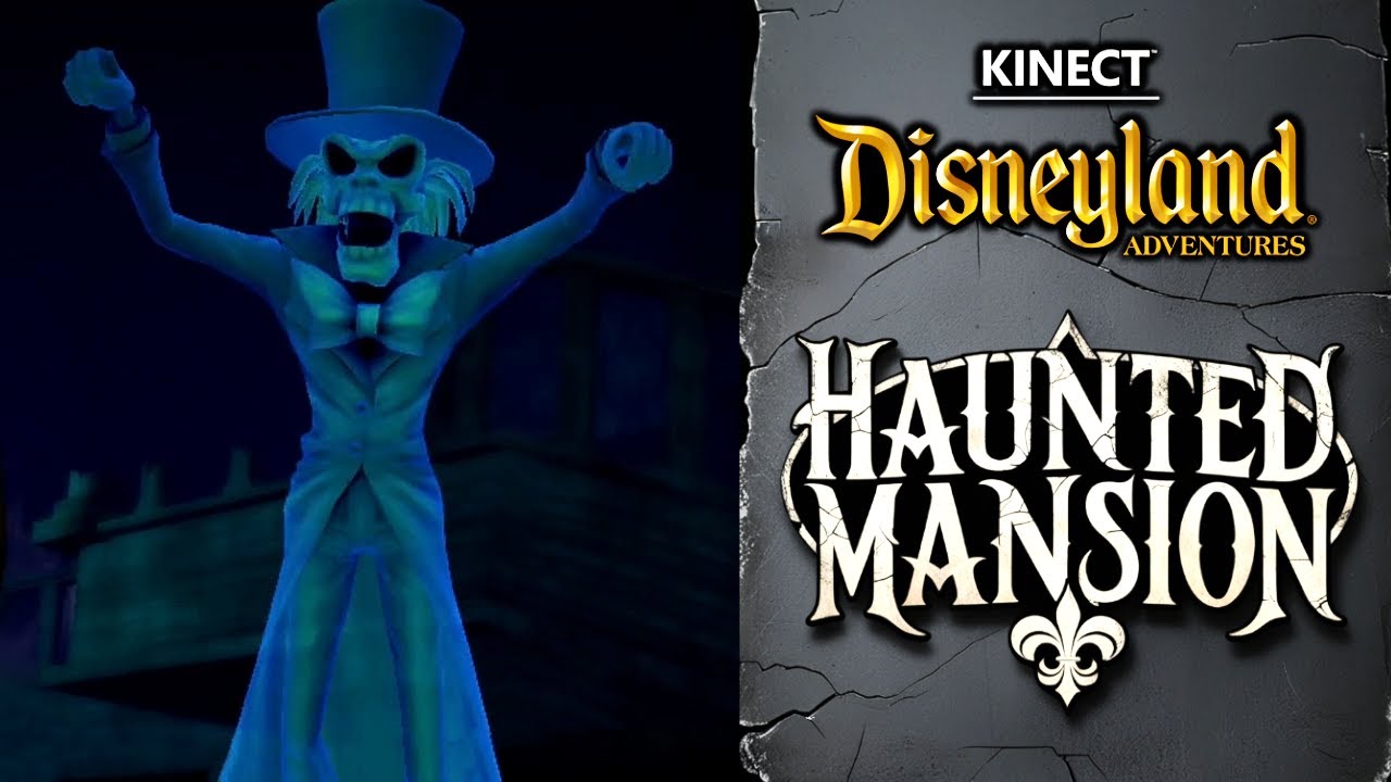 Haunted Mansion from Kinect Disneyland [2011] (Xbox 360) longplay - YouTube