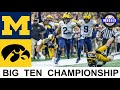 2 michigan vs 13 iowa highlights  big 10 championship game  2021 college football highlights