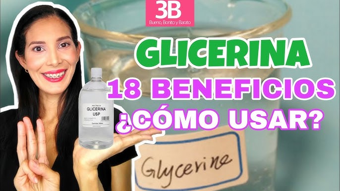 Para qué sirve la glicerina? Conoce sus usos - Candela