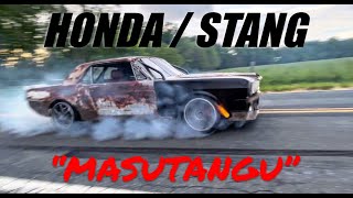 *BURNOUTS/PULLS* IN MY HONDA-SWAPPED 1965 FORD MUSTANG!! 