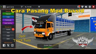 CARA PASANG MOD BUSSID TRUCK FUSO