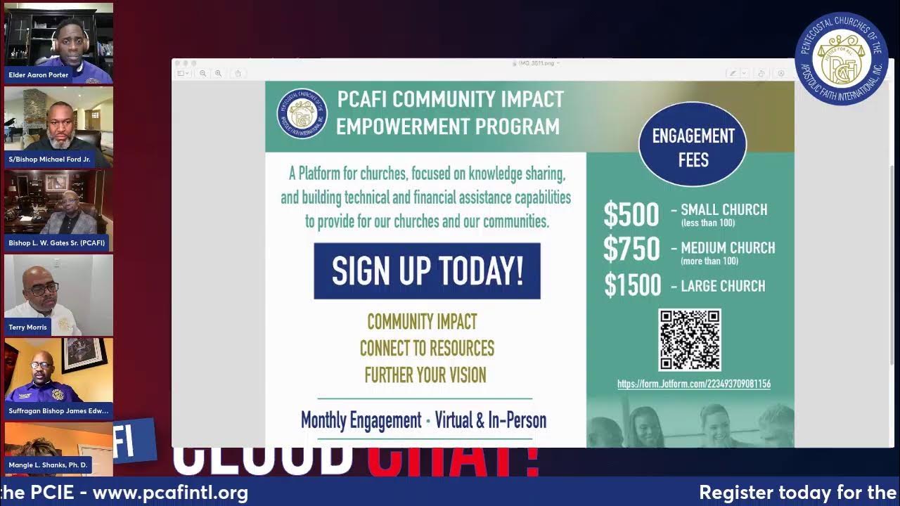 PCAFI Cloud Chat LEAD Conference & PCIE YouTube