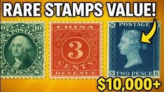 Top 3 Rarest World Stamps Worth Thousands in 2025 | Hidden Value Revealed!