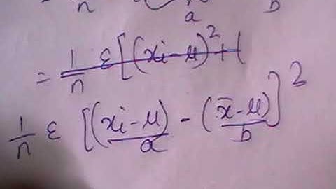 Statistical Methods   Unbiased Problems 4 of 4