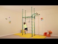Limikids home gym for kids  model spiderwall