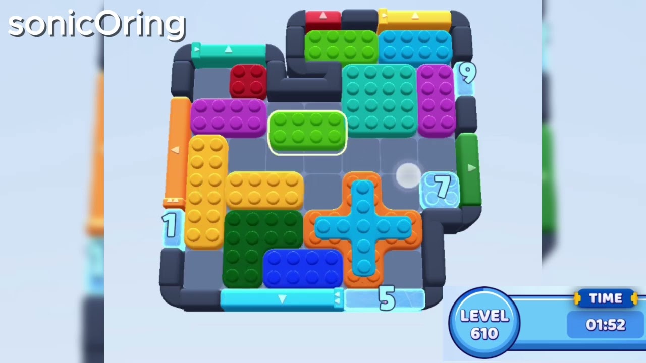 Color Block Jam Level 610 - YouTube