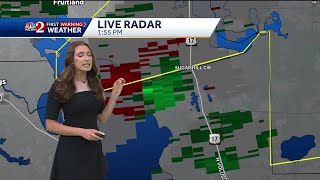 Severe thunderstorm warning issued in Flagler County
