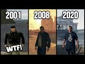 Evolution of PROTAGONISTS LOGIC in GTA Games (2001-2020)