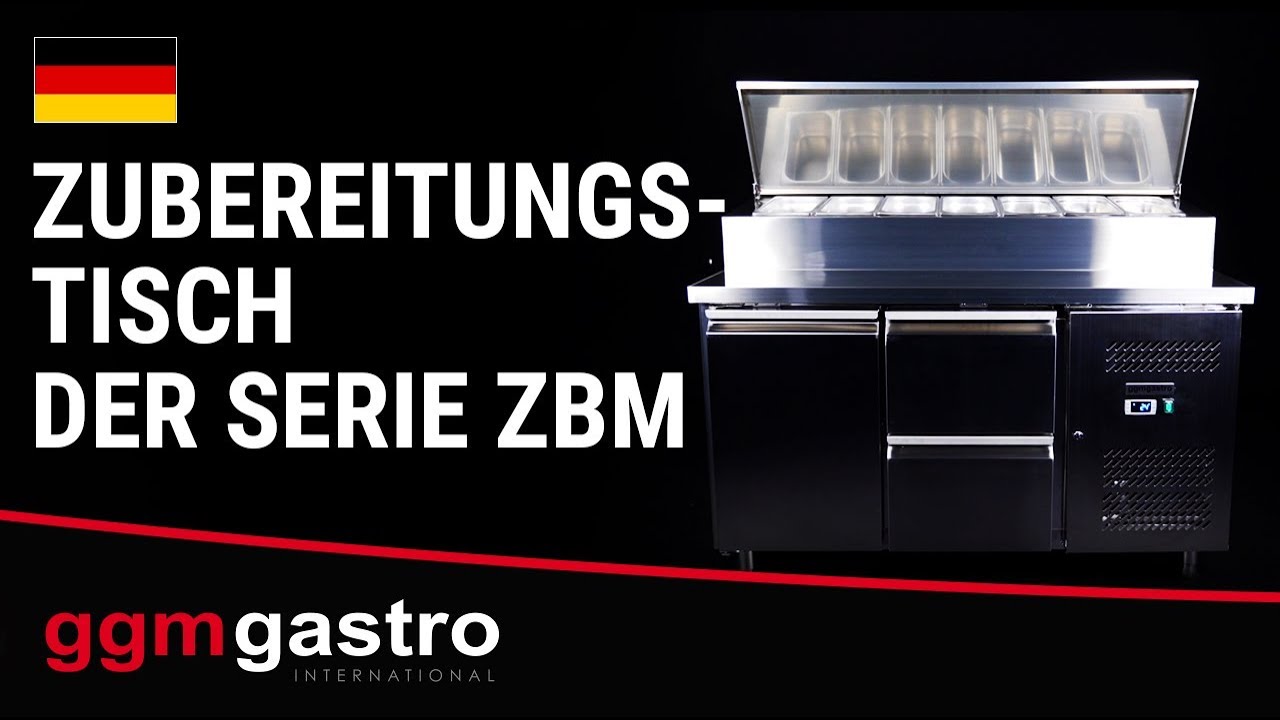 New Update Zubereitungstisch - GGM Gastro