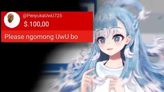 Viewer Bilibili minta Kobo buat ngomong UwU