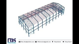 Full Design For (Hanger  Mezzanine) -STAAD PRO