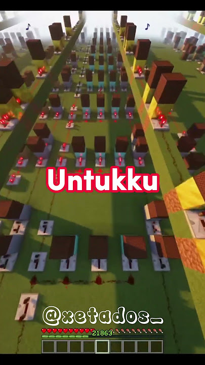 Download lagu Minecraft - Lagu Karena Kamu NoteBlock #minecraft