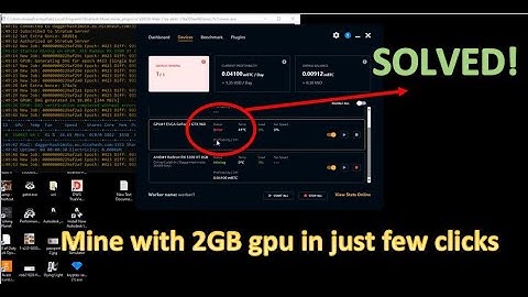 [2021] How to mine bitcoin with GPU 2GB or less [GTX 960 2GB]