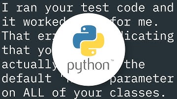 Dynamic Class Instantiation in Python
