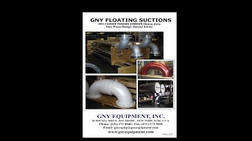 GNY Equipment, Inc. Floating Suction Video