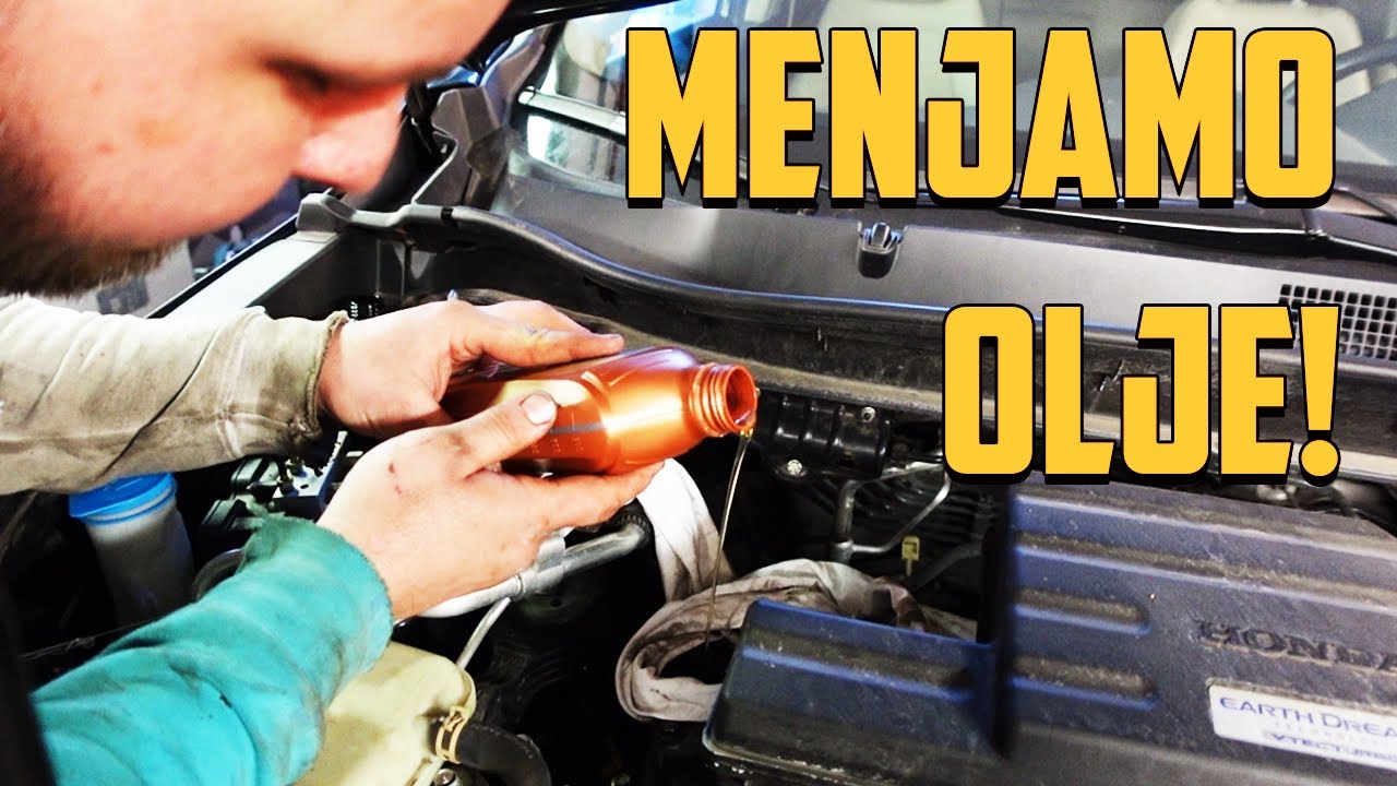 MENJAVA OLJA NI BILA NIKOLI TAKO ZABAVNA!