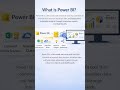 What is Power BI?Turn raw data into insights using reports &amp; dashboards 📊
