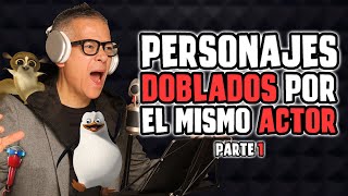 Personajes Con La Misma Voz En Doblaje (Dobletes) | Parte 1