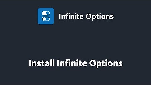 Install Infinite Options Code Tutorial