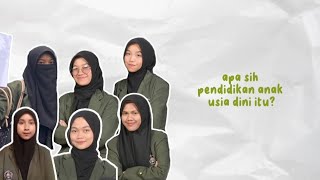 VIDEO PRESENTASI LAPORAN MINI RISET TK