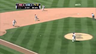 2012/07/04 Wright's barehanded play