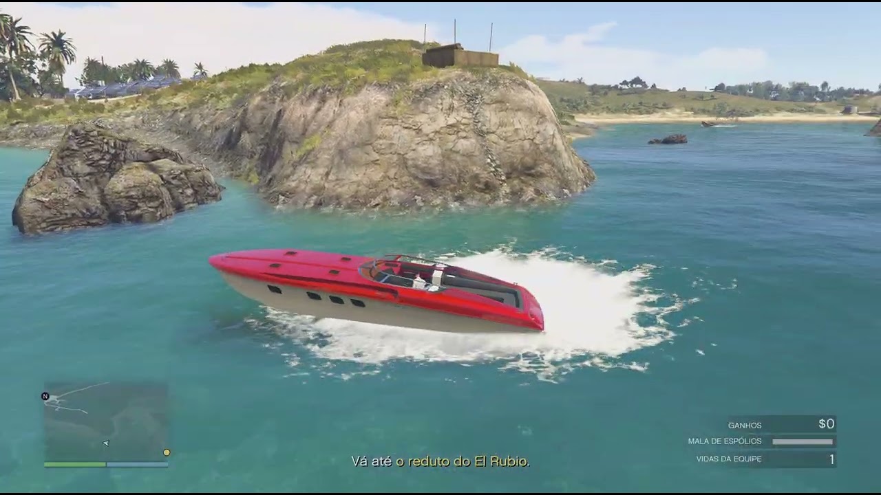 Golpe de Cayo Perico solo gta v on-line