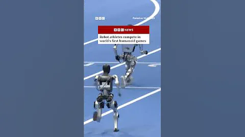 The first World Humanoid Robot Games are under way in Beijing, China. #China #Robots #BBCNews
