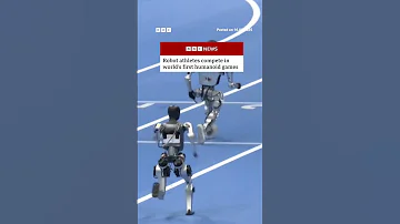 The First World Humanoid Robot Games Are Under Way In Beijing China China Robots BBCNews 