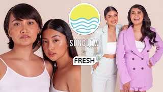 THE REVEAL OF OUR SUNSCREEN LINE #SUNGLOW by FRESH | Rei Germar & Mae Layug