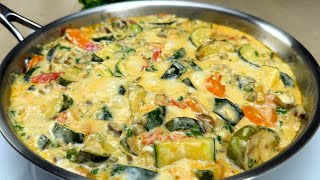 Prepare zucchini in this way, the result is incredibly tasty! # 217