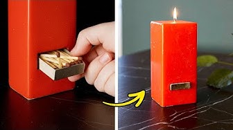 A SECRET HIDDEN IN YOUR CANDLE Amazing Surprise Candle Cool Soap Ideas