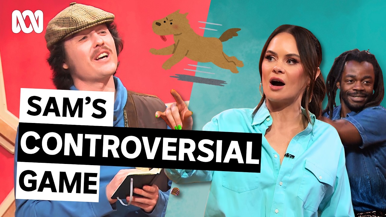 This Sam Campbell game caused some drama | Guy Montgomery's Guy Mont Spelling Bee | ABC iview