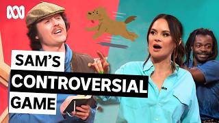This Sam Campbell game caused some drama | Guy Montgomery's Guy Mont Spelling Bee | ABC iview