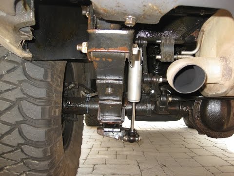 How to Replace Install Rear Shocks on Hummer H3 FOX SHOCKS 2.0 Performance Series IFP, Хаммер