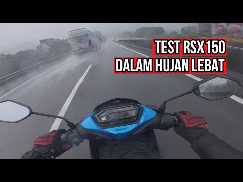 TEST TOPSPEED HONDA RSX WINNER DALAM HUJAN!