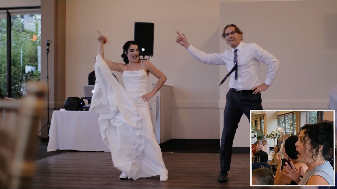 Mom left totally SURPRISED by epic choreographed FatherDaughter Dance