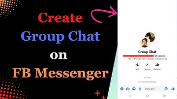 How to Create a Group Chat on Facebook Messenger | FB Messenger Group Chat