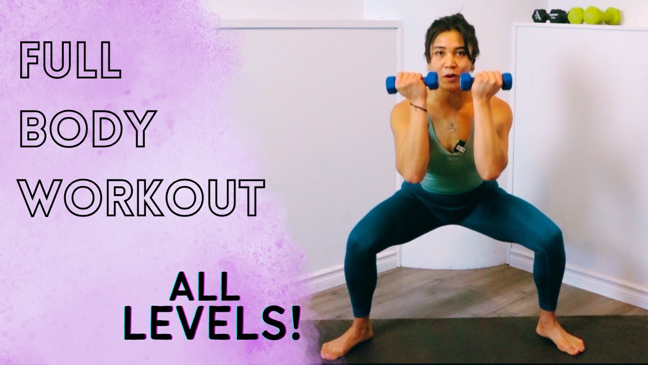 FULL BODY WORKOUT | LOW IMPACT CARDIO AND STRENGTH TRAINING | DUMBBELL/ NO EQUIP. WORKOUT