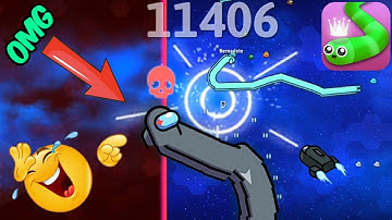 Omg! The invisible Imposter Boss 🐍 Left Out The Map! Glitch Or Hack? - Epic Snake. Io Gameplay