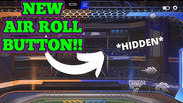 New Air roll button in Rocket League Sideswipe!! Must watch for everyone(TOP SECRET)!!