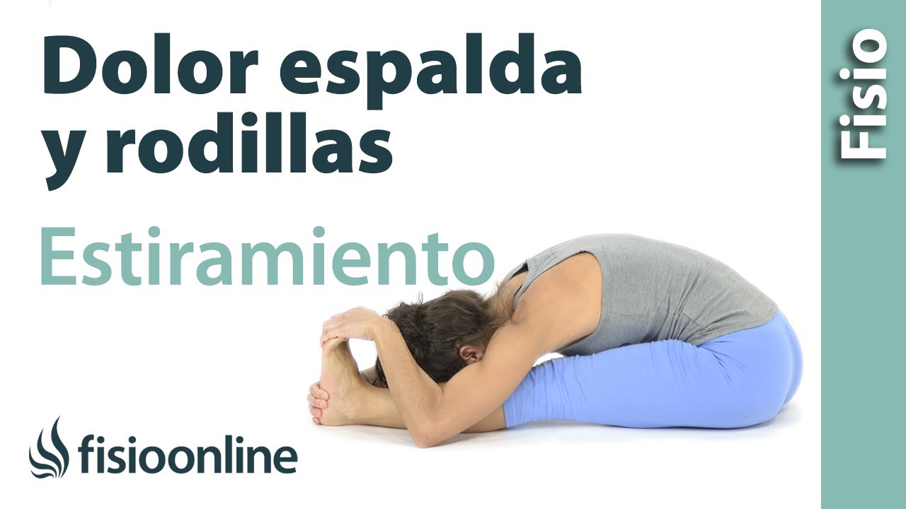 Estiramientos de rodilla